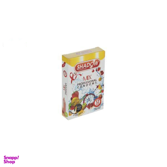 کاندوم شادو (Shadow) مدل Mix بسته 12 عددی