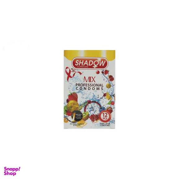 کاندوم شادو (Shadow) مدل Mix بسته 12 عددی