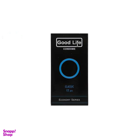 کاندوم گودلایف (Good life) مدل Classic بسته 12 عددی