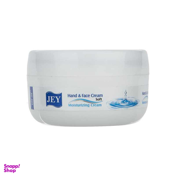 کرم دست و صورت جی (jey) مدل Soft حجم 200 میلی‌لیتر