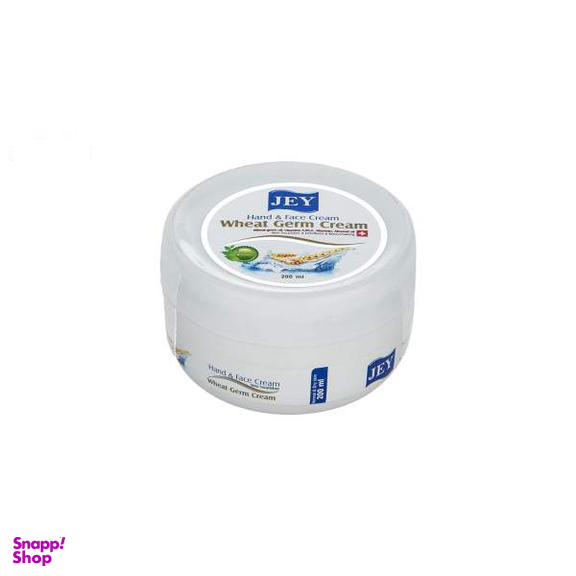 کرم دست و صورت جی (jey) مدل wheat Germ حجم 200 میلی‌لیتر
