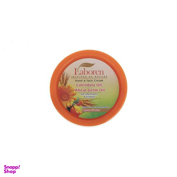 کرم دست و صورت لابورن (Laboren) مدل Calendula حجم 150 میلی‌لیتر