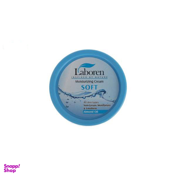 کرم دست و صورت لابورن (Laboren) مدل Soft حجم 150 میلی‌لیتر