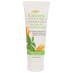 کرم مرطوب کننده لابورن (laboren) مدل Tea Tree Oil حجم 75 میلی‌لیتر