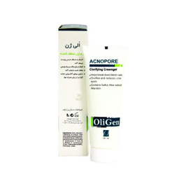کرم شفاف کننده اُلی ژن (Oligen) مدل آکنوپور حجم 50 میلی‌لیتر