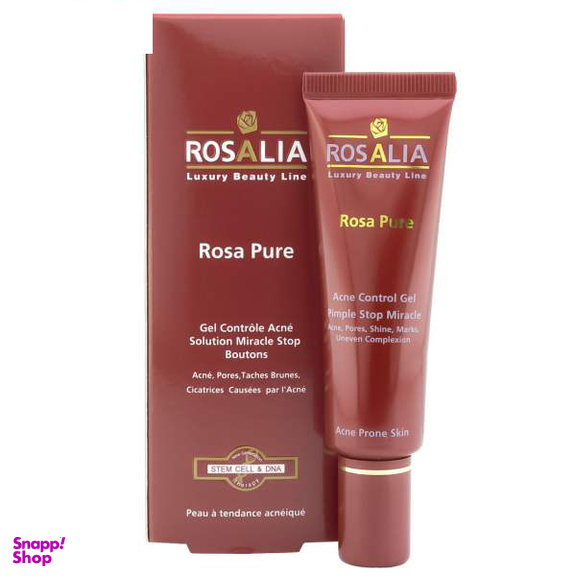 ژل ضد آکنه رزالیا (Rosalia) مدل Rosa Pure حجم 30 میلی‌لیتر