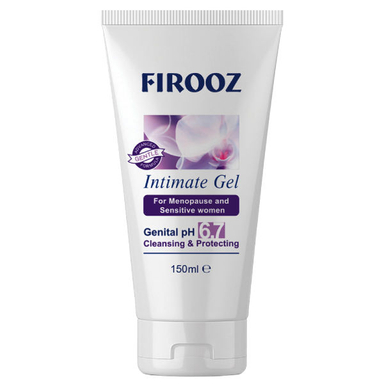 ژل بهداشتی بانوان فیروز (Firooz) مدل Menopause and Sensitive حجم 150 میلی‌لیتر