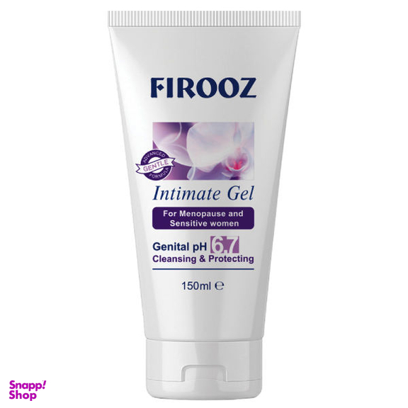 ژل بهداشتی بانوان فیروز (Firooz) مدل Menopause and Sensitive حجم 150 میلی‌لیتر