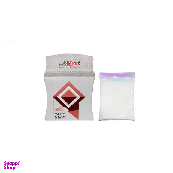 ماسک صورت آرال (Aral) مدل white Clay حجم 250 میلی‌ لیتر