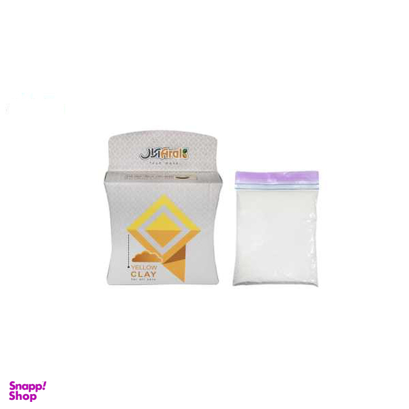 ماسک صورت آرال (Aral) مدل Yellow Clay حجم 250 میلی‌ لیتر