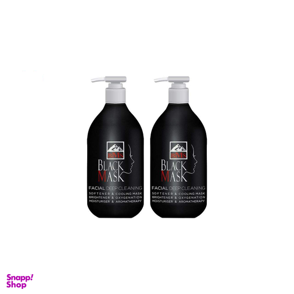ماسک صورت بی ام اس (Bms) مدل B0 حجم 300 میلی‌لیتر بسته 2 عددی