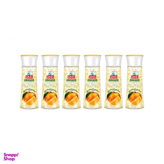 ماسک صورت بی ام اس (Bms) مدل Orange حجم 160 میلی‌لیتر بسته 6 عددی