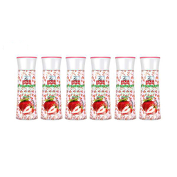 ماسک صورت بی ام اس (Bms) مدل Strawberry حجم 160 میلی‌لیتر بسته 6 عددی