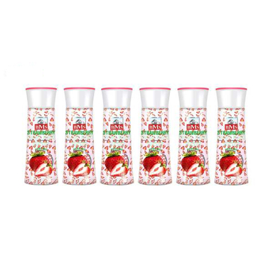 ماسک صورت بی ام اس (Bms) مدل Strawberry حجم 160 میلی‌لیتر بسته 6 عددی
