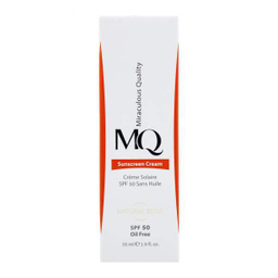 کرم ضد آفتاب رنگی ام کیو (MQ) مدل Natural Beige حجم 55 میلی‌‌ لیتر