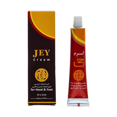 کرم ترک دست و پا جی (Jey) مدل j6 بسته 6 عددی
