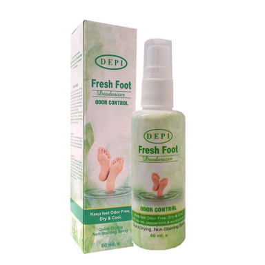 اسپری رفع ترک پا دپی (Depi) مدل Fresh Foot حجم 60 میلی‌لیتر