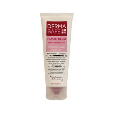 کرم ژل ضد ترک بدن درماسیف (Dermasafe) مدل Elasto Derm حجم 75 میلی‌لیتر
