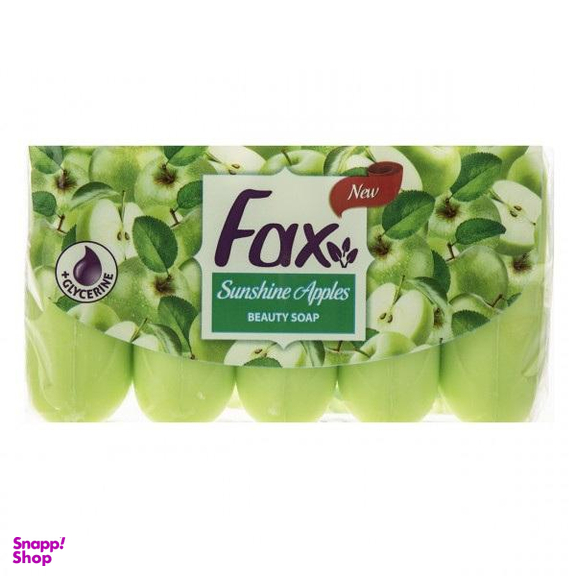 صابون فکس (Fax) مدل sunshine apple بسته 5 عددی
