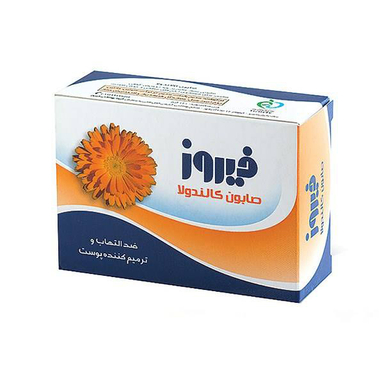 صابون فیروز (Firooz) مدل Calendula وزن 120 گرم