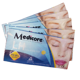 تست تخمک گذاری مدیکور (Medicore) مدل LH بسته 5 عددی