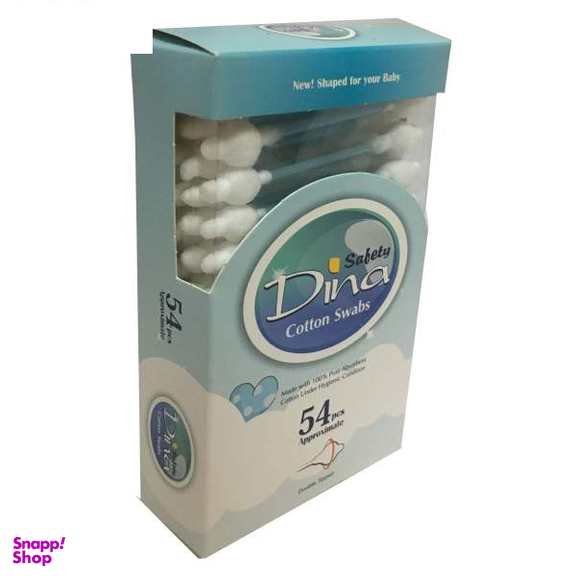 گوش پاک کن دینا (Dina) مدل 9435 بسته 54 عددی