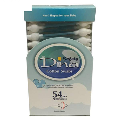 گوش پاک کن دینا (Dina) مدل 9435 بسته 54 عددی