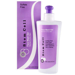 ژل شستشوی صورت استم سل (Stem Cell) مدل Face Wash مناسب پوست نرمال تا خشک حجم 200 میلی‌ لیتر
