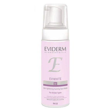 فوم روشن کننده صورت اویدرم (Eviderm) مدل Evi White حجم 150 میلی‌لیتر