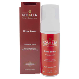 فوم پاک‌ کننده صورت رزالیا (Rosalia) مدل Rosa Scence حجم 150 میلی‌لیتر