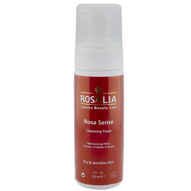 فوم پاک‌ کننده صورت رزالیا (Rosalia) مدل Rosa Scence حجم 150 میلی‌لیتر