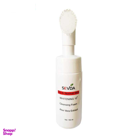 فوم شستشوی صورت سودا (Sevda) مدل Aloe Vera حجم 150 میلی‌لیتر