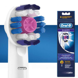 سری یدک مسواک برقی اورال بی (Oral B) مدل 3D White بسته 4 عددی