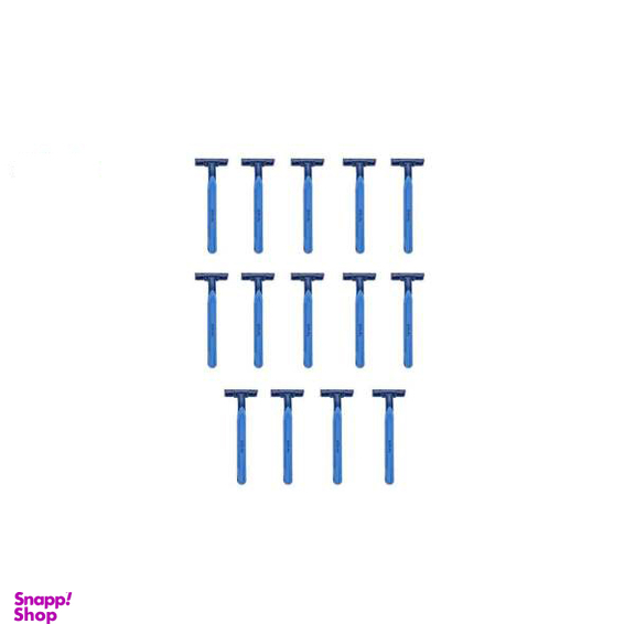 خود تراش ژیلت (Gillette) مدل Blue 2 Plus بسته 14 عددی