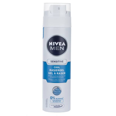 ژل اصلاح مردانه نیوآ (Nivea) مدل Sensitive حجم 200 میلی‌ لیتر