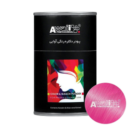 پودر دکلره رنگی آوایی مدل Pink وزن 50 گرم