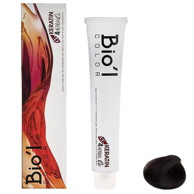 رنگ مو بیول (Biol) سری Professional شماره 2.0 رنگ قهوه‌ ای تیره حجم 100 میلی‌ لیتر