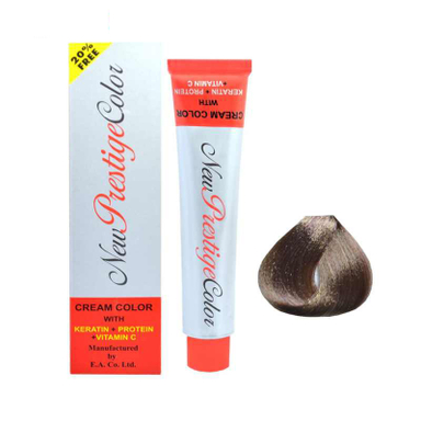رنگ مو نیو پرستیژ کالر (New Prestige Color) شماره 5 حجم 120 میلی‌ لیتر رنگ قهوه‌ای روشن