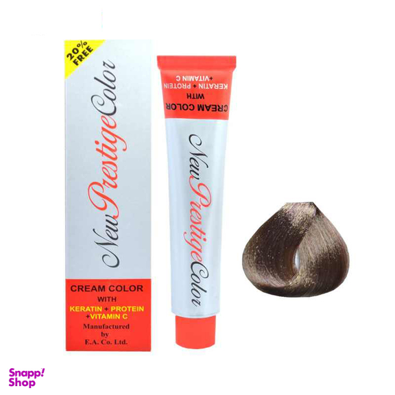 رنگ مو نیو پرستیژ کالر (New Prestige Color) شماره 5 حجم 120 میلی‌ لیتر رنگ قهوه‌ای روشن