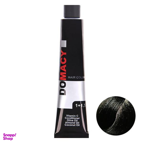 رنگ مو دوماسی (Domacy) شماره 4.00 رنگ قهوه‌ای متوسط اکسترا حجم 120 میلی‌لیتر
