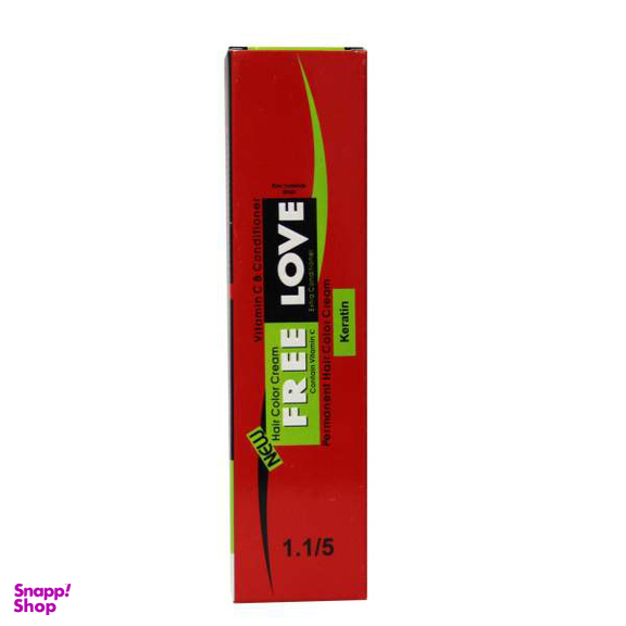 رنگ مو فیری لاو (Freelove) مدل Keratin شماره 6.0 رنگ شکلاتی قهوهای حجم 100 میلیلیتر