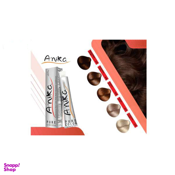 رنگ مو آنیکا (Anika) شماره CA.9 رنگ کاراملی فوق‌العاده روشن حجم 100 میلی‌ لیتر