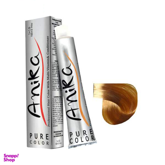 رنگ مو آنیکا (Anika) شماره CA.9 رنگ کاراملی فوق‌العاده روشن حجم 100 میلی‌ لیتر