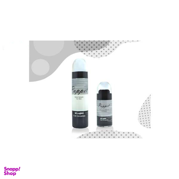 ست رول ضد تعریق و بادی‌ اسپلش مردانه اسکلاره (Sclaree) مدل Puppet حجم 230 میلی‌لیتر