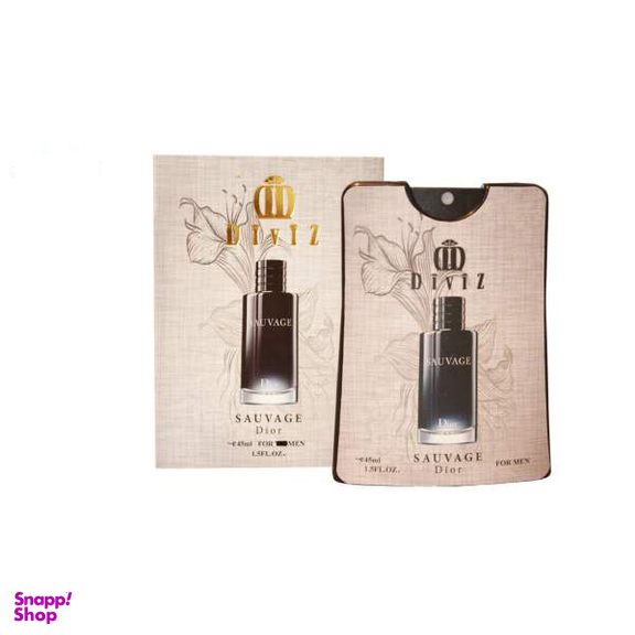 عطرجیبی مردانه دیوایز (Diviz) مدل ساواج دیور مدل حجم 45 میلی‌لیتر
