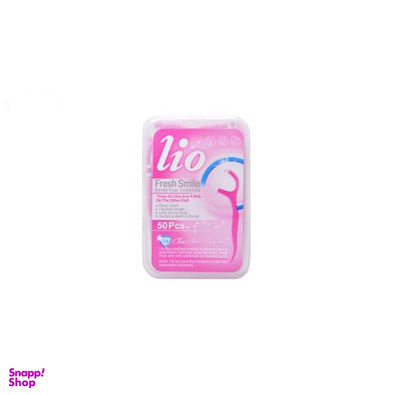 نخ دندان لیو (Lio) مدل Fresh Smile کد 01 مجموعه 6 عددی