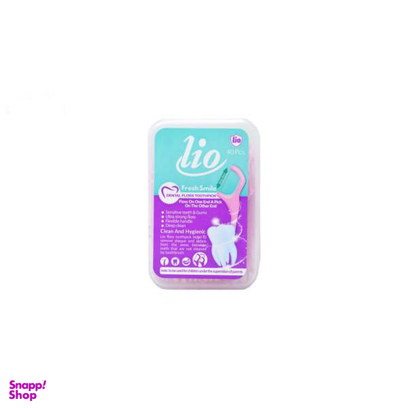 نخ دندان لیو (Lio) مدل Fresh Smile مجموعه 12 عددی