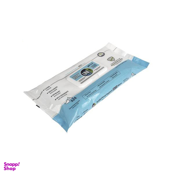 دستمال مرطوب حمام یونی مد (Uni Med) مدل Antibacterial Hygenic Bath بسته 24 عددی