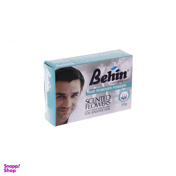 پودر موبر آقایان بهین (Behin) مدل Scented Flowers وزن 50 گرم