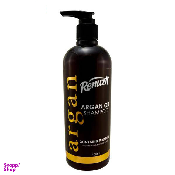 شامپو مو رینوزیت (Renuzit) مدل ARGAN OIL حجم 400 میلی‌لیتر به همراه شامپو مو مدل MACADAMIA OIL حجم 400 میلی‌لیتر